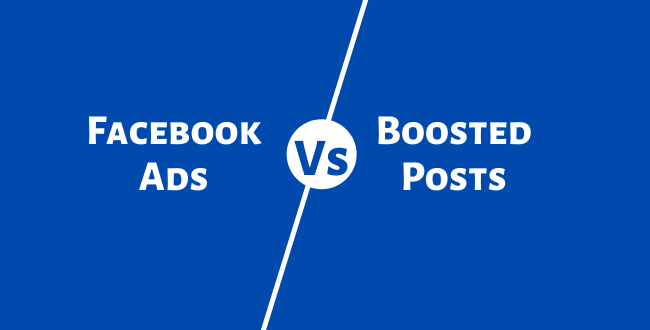 Facebook Ads Vs Boosted Post